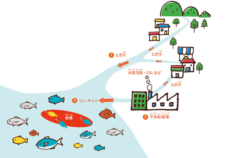 とぎ汁と環境汚染